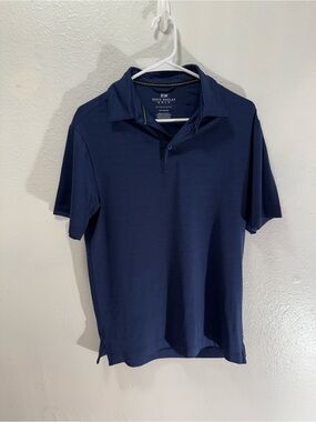 RW Rorie Whelan Men's Navy Golf Polo Shirt